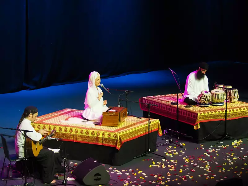 Snatam Kaur in der Samsung Hall ©Samsung Hall