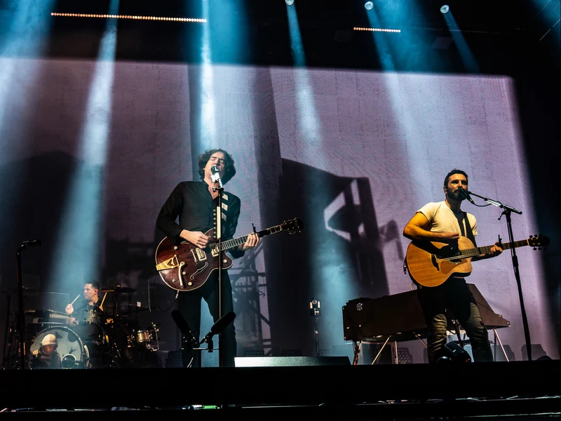 Snow Patrol am 19.1.19 in der Samsung Hall ©Samsung Hall