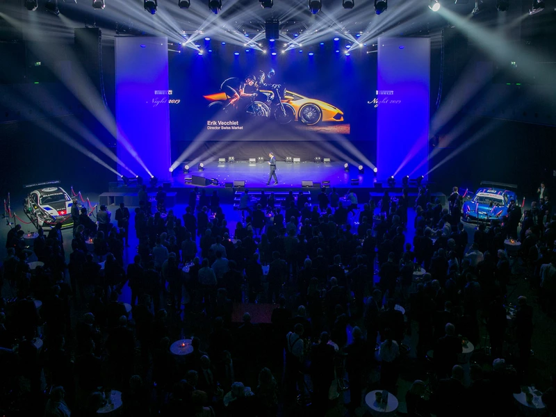 PIRELLI Night 2019 in der Samsung Hall Zürich © Pirelli