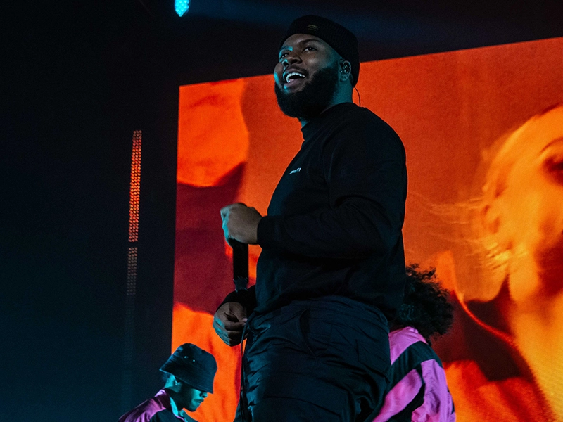 Khalid beim THE HALL Konzert am 8. Oktober 2019 in Zürich © THE HALL