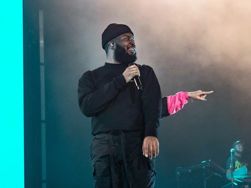 Khalid beim THE HALL Konzert am 8. Oktober 2019 in Zürich © THE HALL