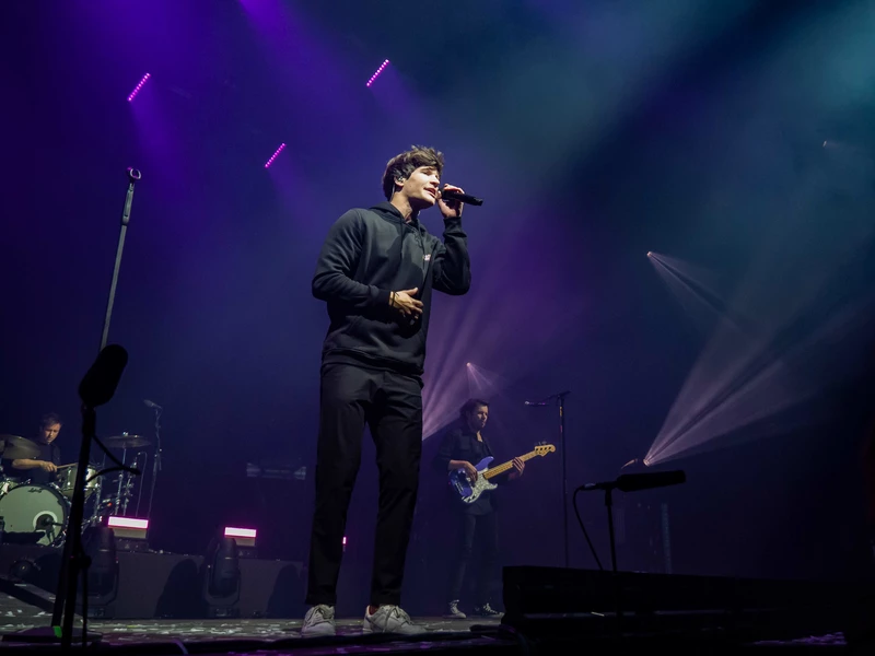 Wincent Weiss am 19. November 2019 beim THE HALL Konzert in Zürich © THE HALL