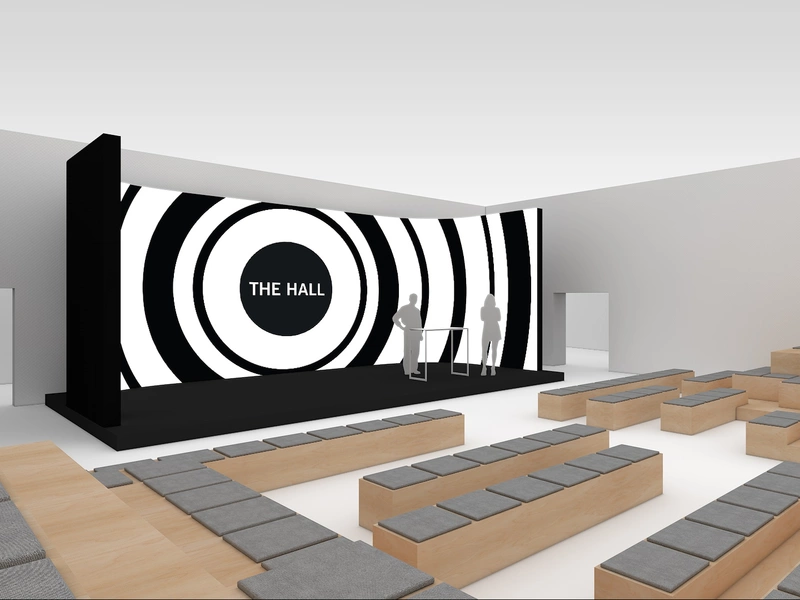 TV Studio THE HALL Seating possibilities