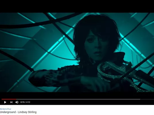 YouTube: Lindsey Stirling - Underground