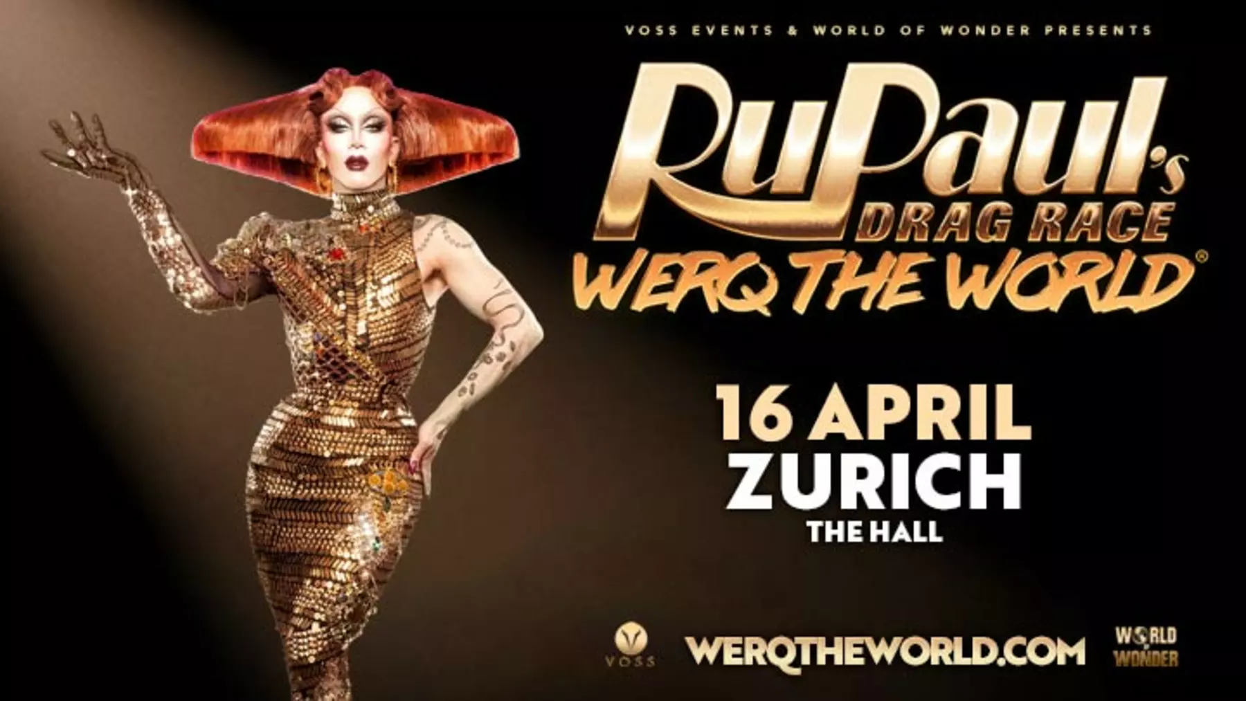 RUPAUL’S DRAG RACE “WERQ THE WORLD” 2025 TOUR zurich